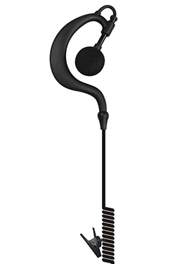 g-shaped earpiece