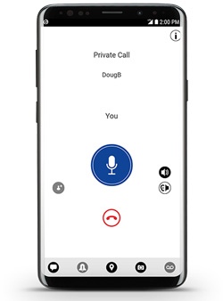 Motorola Wave PTX smartphone app